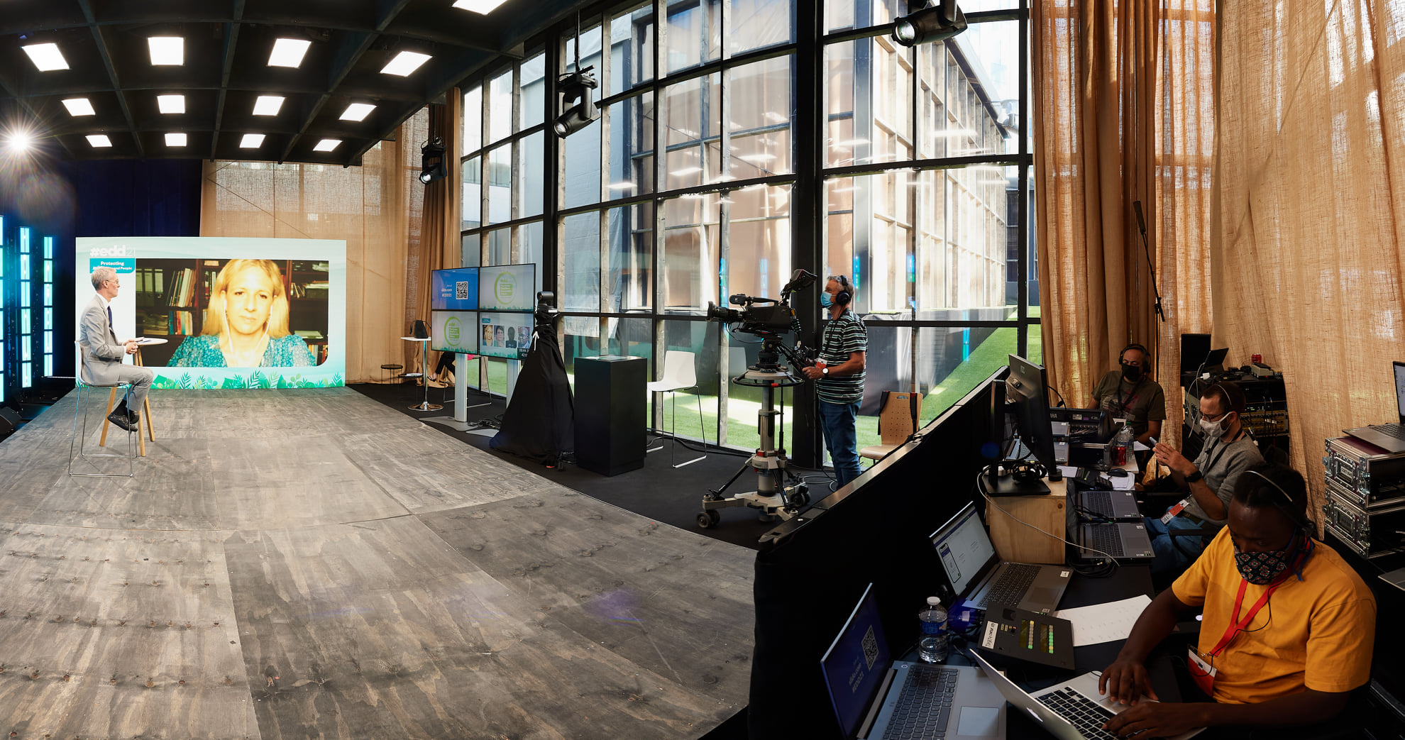 Phlippo Productions light audio sound licht Technical motion rigging The European Research Innovation Days VO event Brussel Belgium Belgie