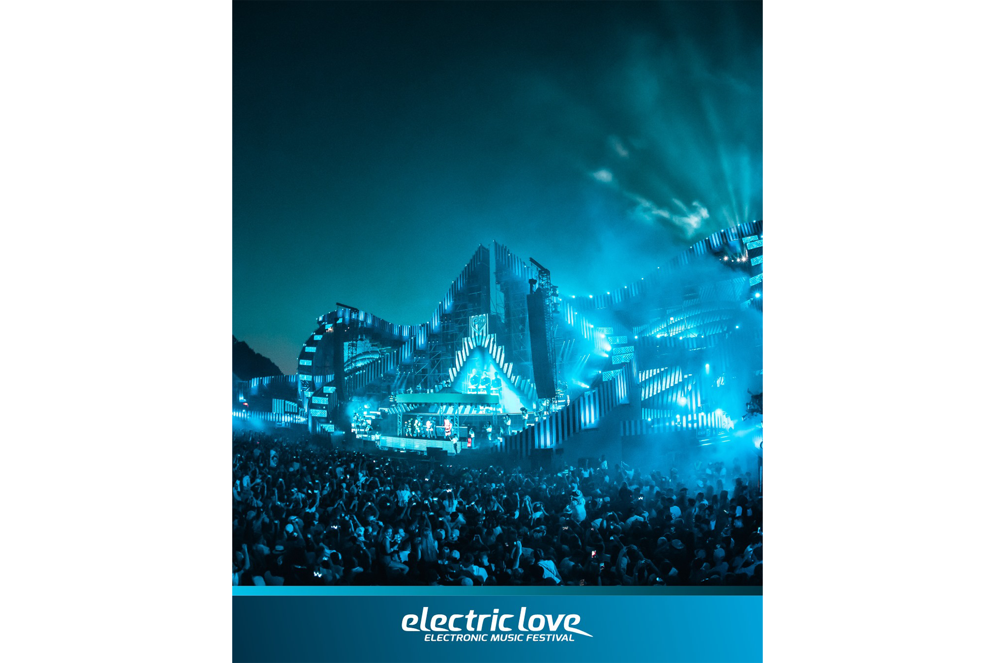 Phlippo Productions light audio sound licht Technical motion rigging Revolution Event Electric Love Festival Salzburg AT oostenrijk crowd publiek stage podium