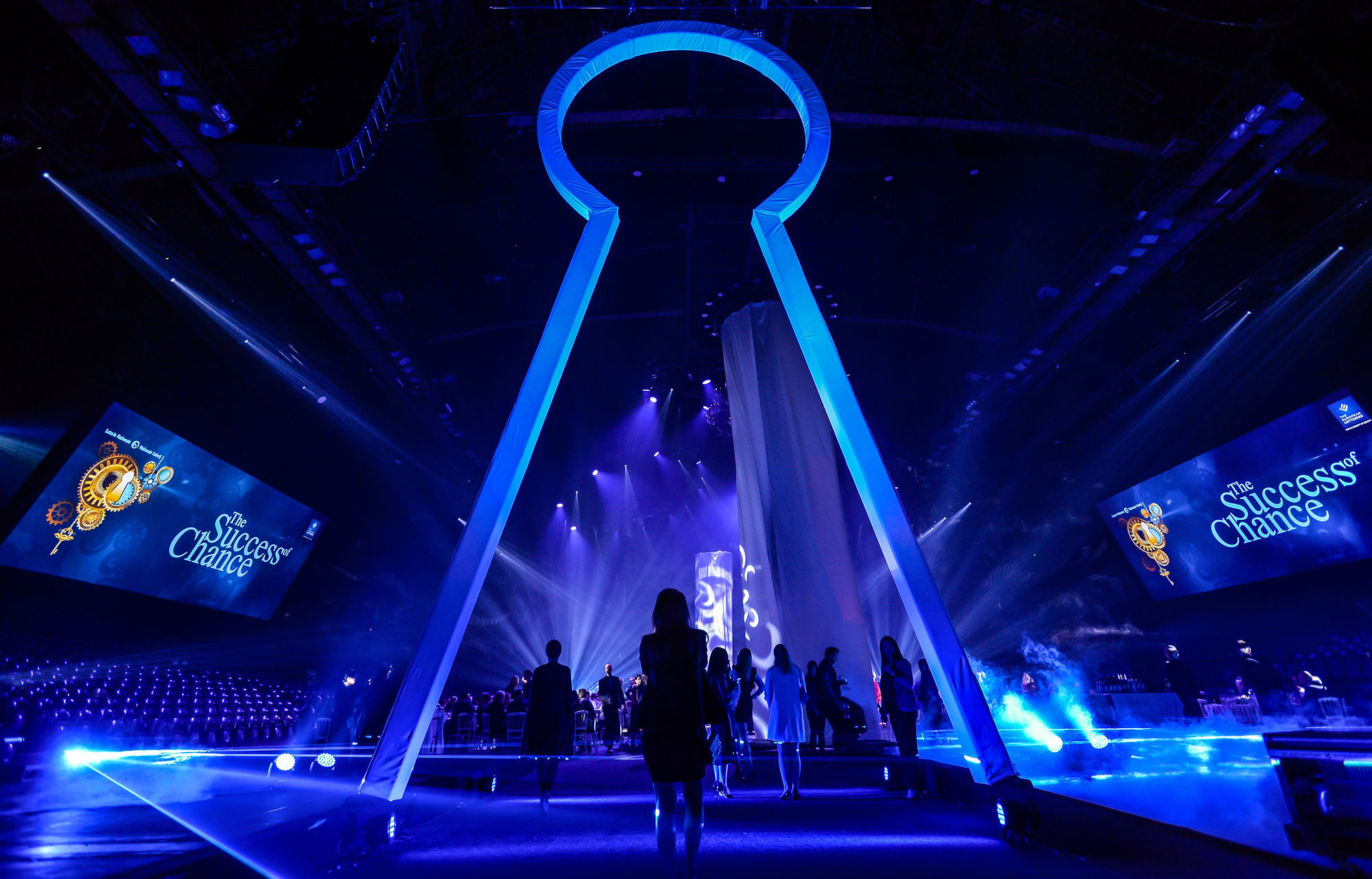 Phlippo Productions light audio sound licht Technical motion rigging Closing Ceremony Event Masters Lotto Arena Antwerpen Belgium Belgie