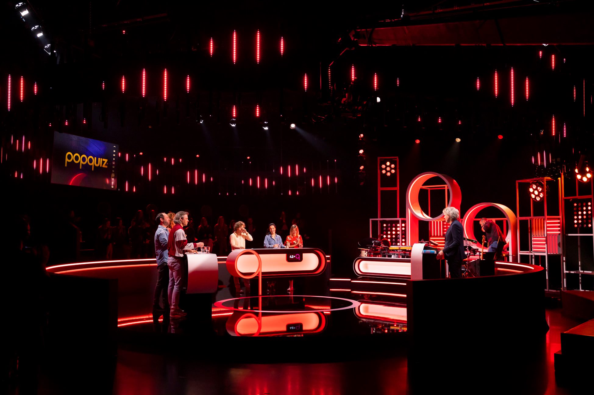 Phlippo Productions licht light audio sound TV show Popquiz vtm Vilvoorde