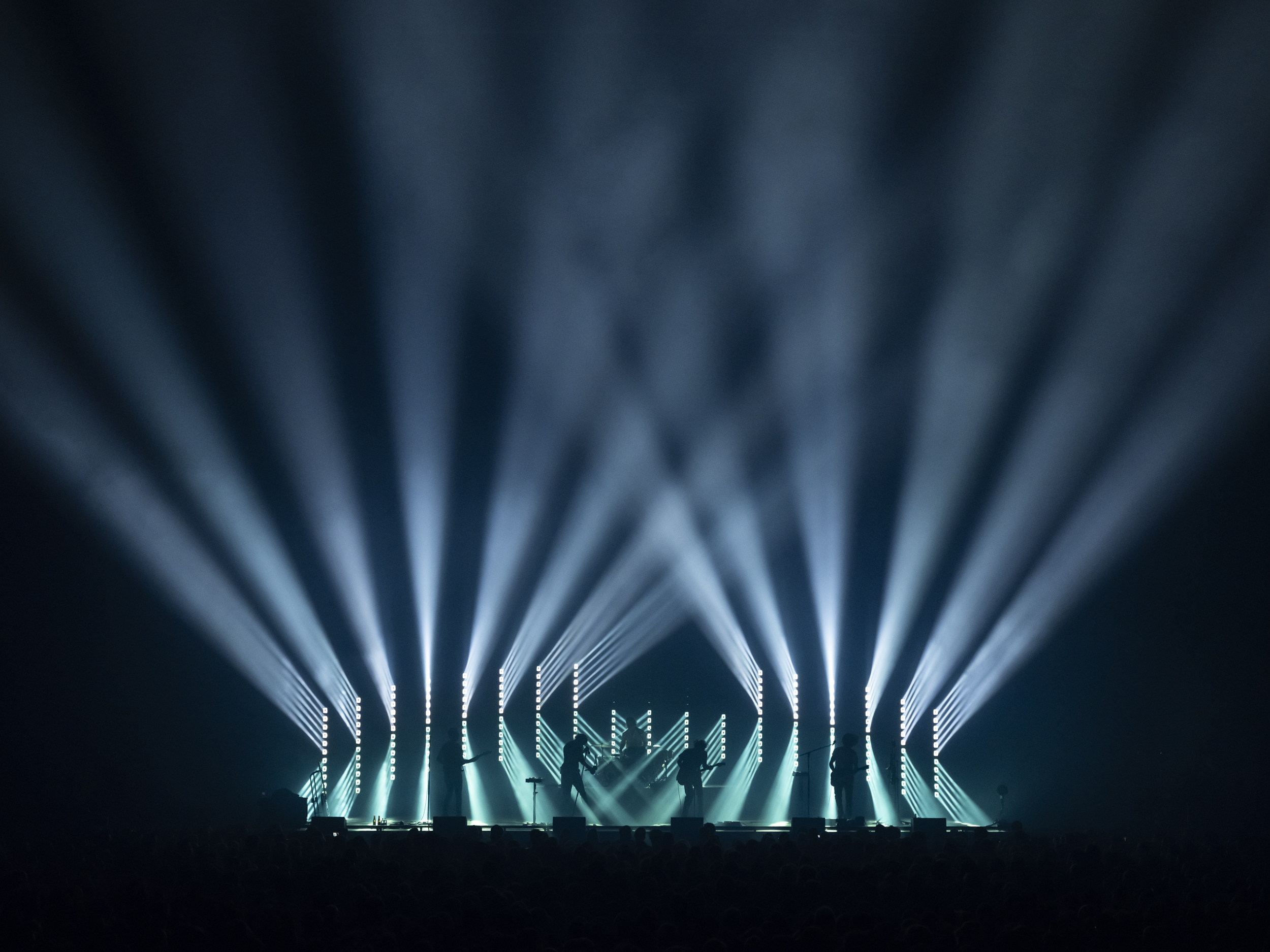 Phlippo Productions light audio sound licht Technical motion rigging Musickness Balthazar Lotto arena Antwerp stage 2021