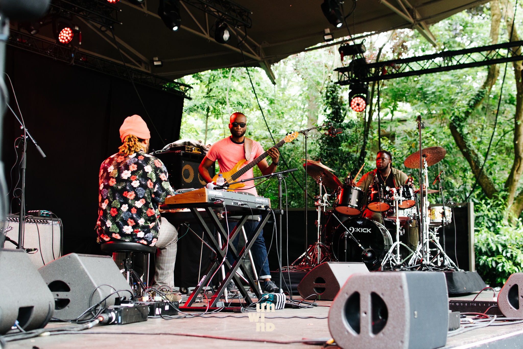 Unwind Rivierenhof Antwerp OLT 2022 stage band