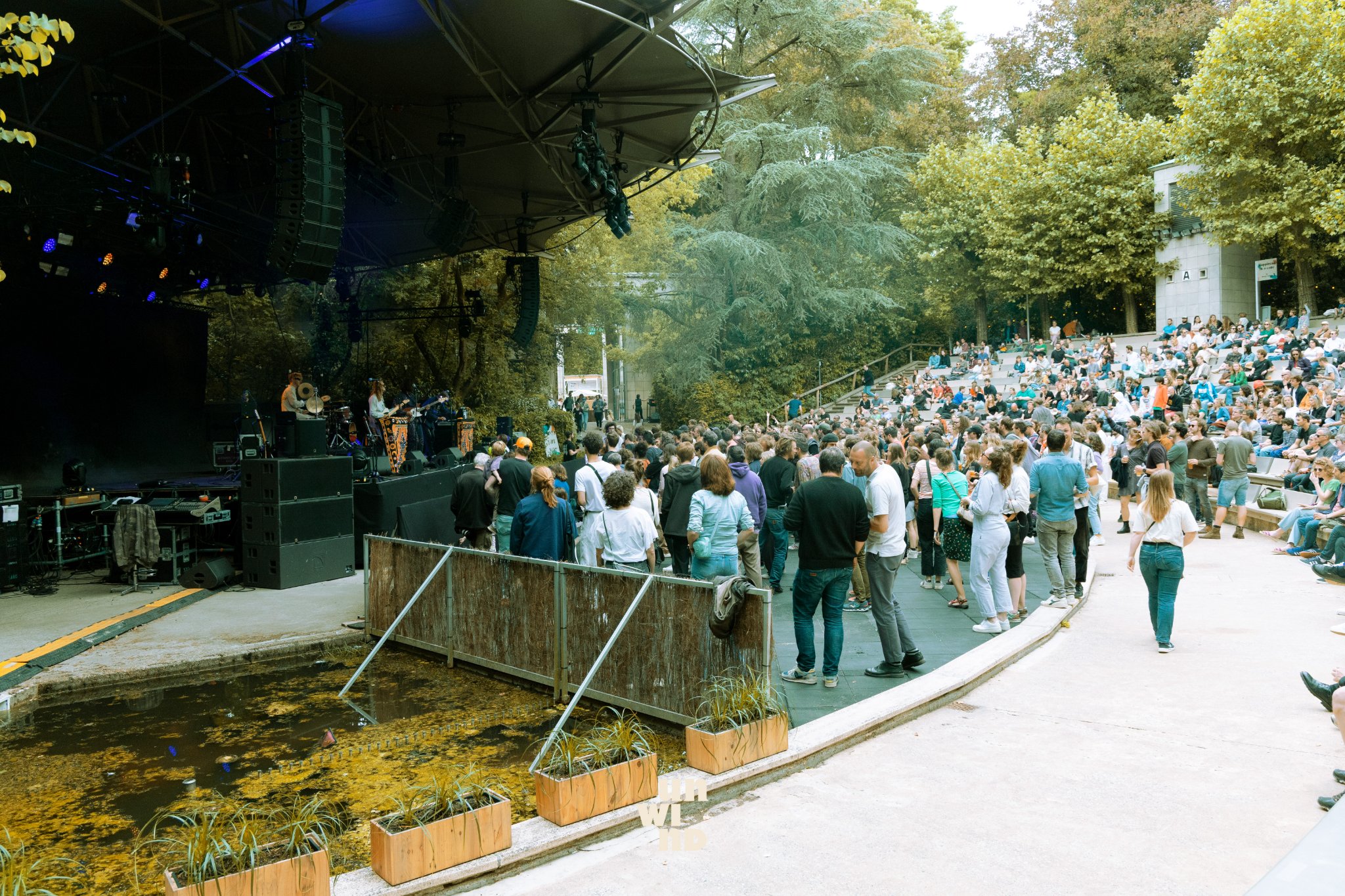 Unwind Rivierenhof Antwerp OLT stage audience 2022