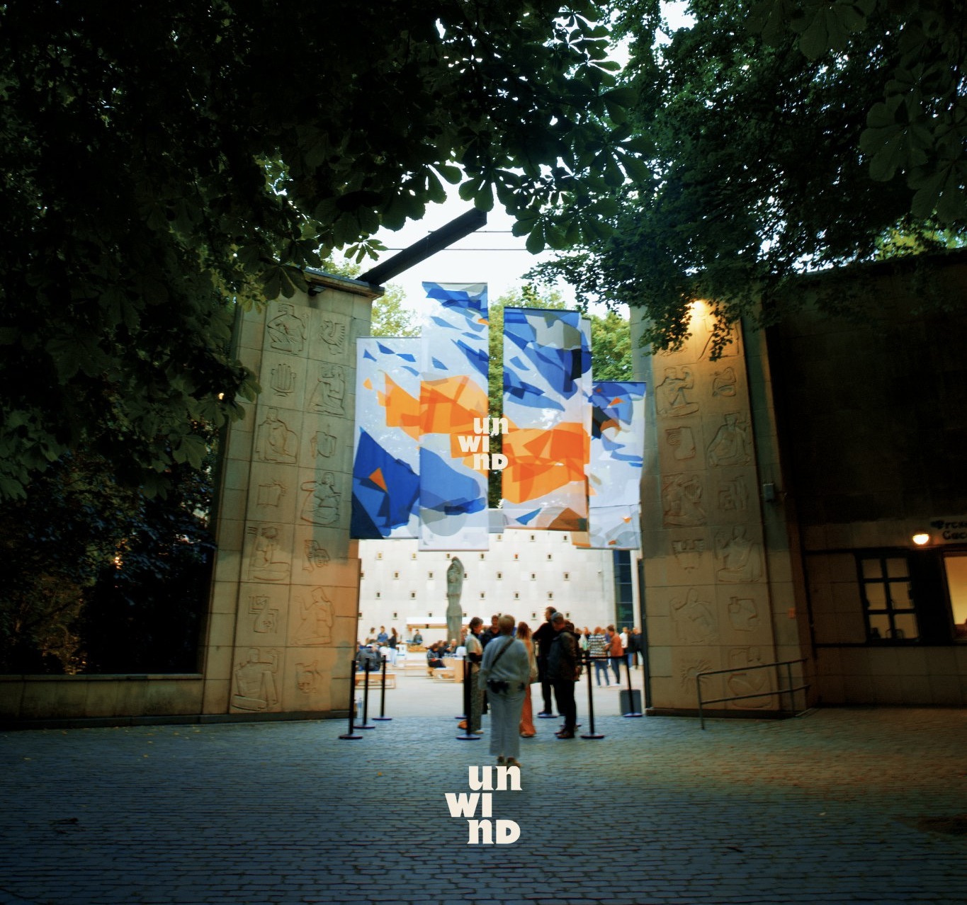 Unwind Rivierenhof Antwerp OLT entrance 2022