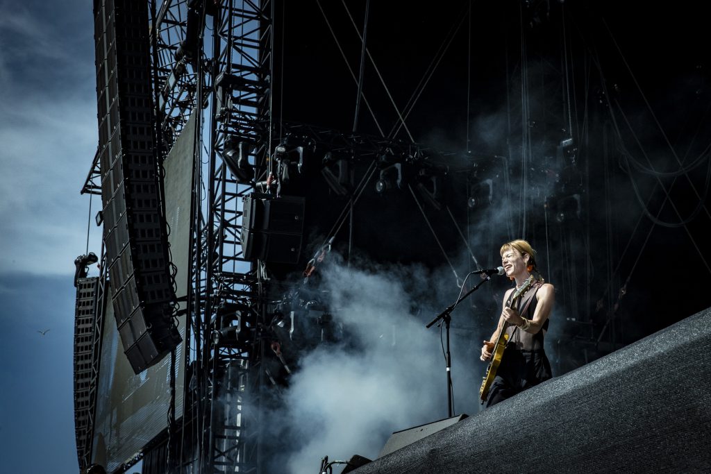 Live is Live stage 2022 First edition Zeebrugge Beach crowd audience FKP Scorpio Belgium Technical Production Lights Trixey