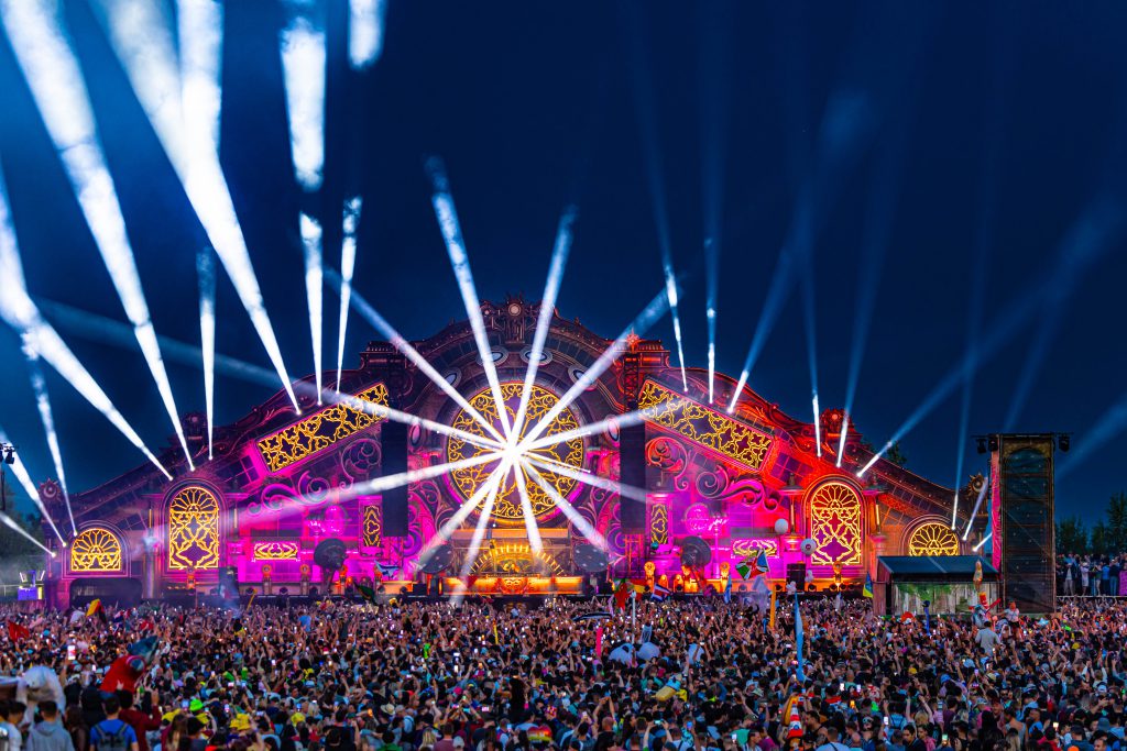 Tomorrowland 2023 The Gathering stage Phlippo light audio dreamville