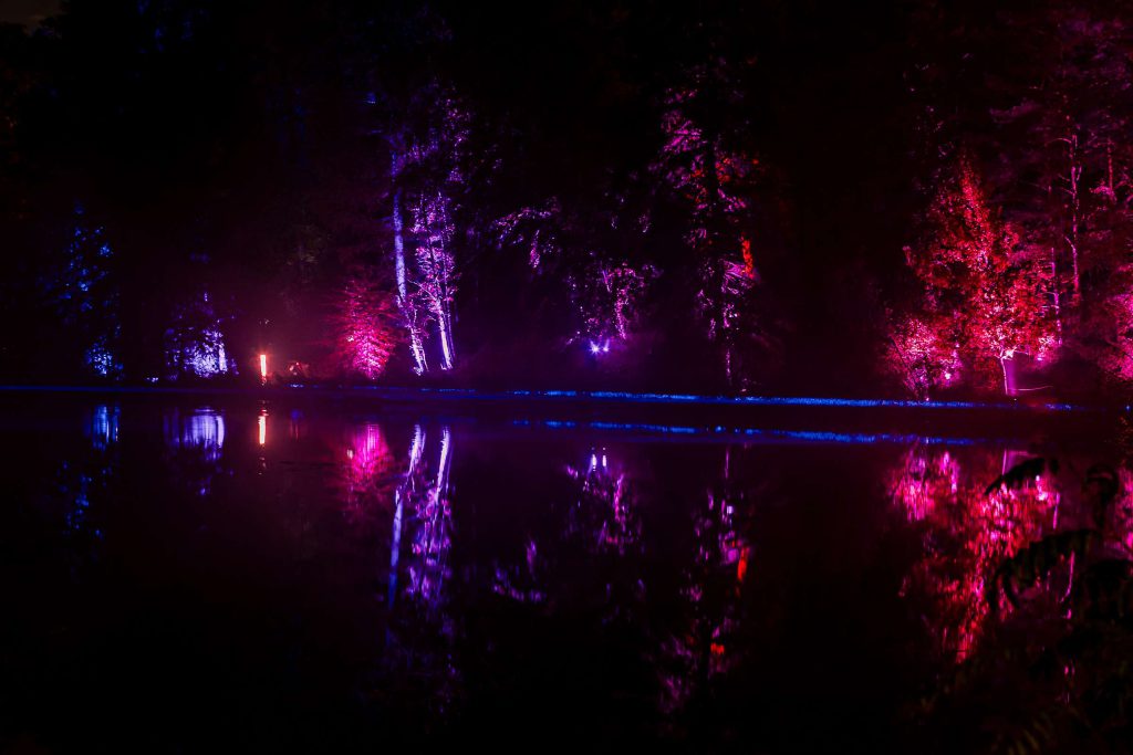 Lanterna Magica 2023 MB creations light and sound fairytale walk enchanted forest symphonie autumn la hulpe terhulpen betoverde bos wandeling chateau