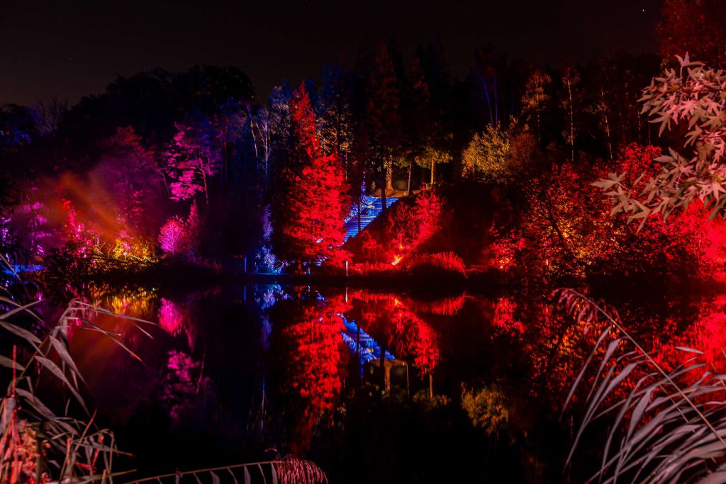 Lanterna Magica 2023 MB creations light and sound fairytale walk enchanted forest symphonie autumn la hulpe terhulpen betoverde bos wandeling chateau