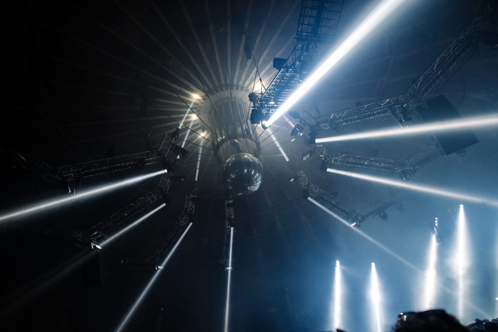 Awakenings Easter Gashouder Amsterdam 2024 Phlippo Production People together sister company Techno Temple Light rigging and motion, crew Happy Technology Stef van Oosterhout Sander vanden Ven