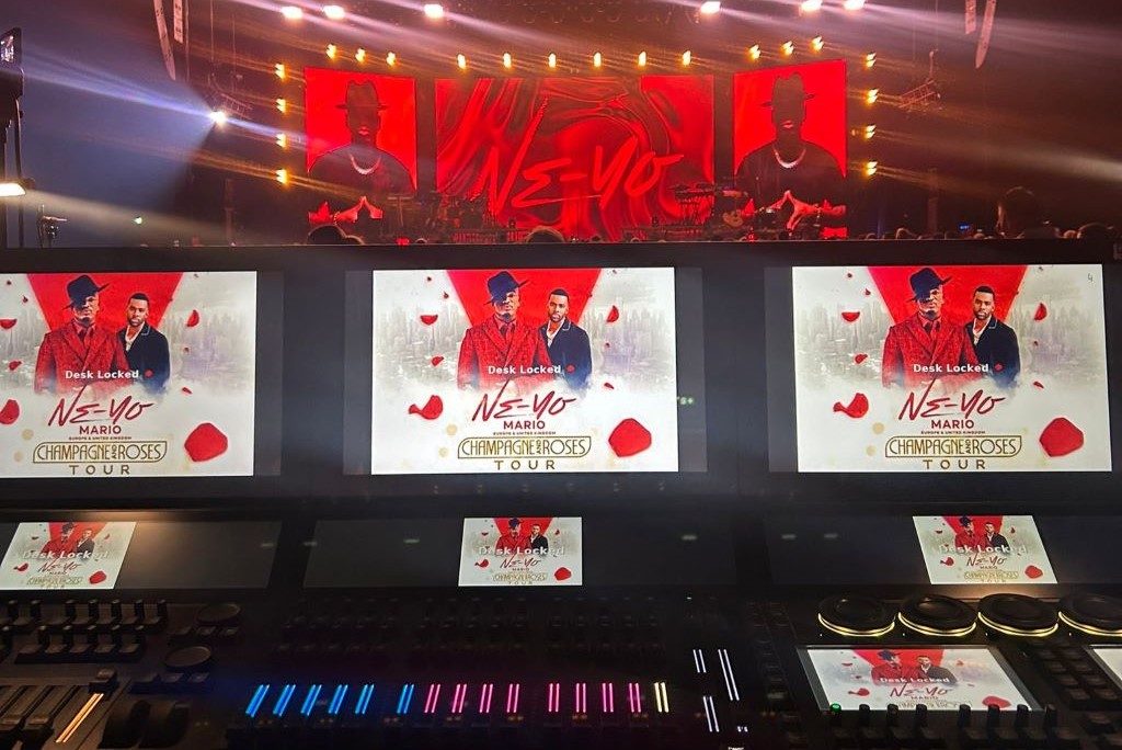 Ne-Yo Europe Champagne Roses Tour 2024 Berlin Dusseldorf, Munich, Hamburg, Copenhagen, Oslo and Stockholm, Friendly Frie, light, audio and video Phlippo Productions