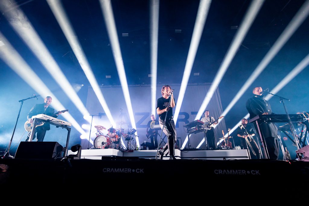 Crammerock 2024 outdoor festival main stage Bazart light video sound and rigging by Phlippo Productions