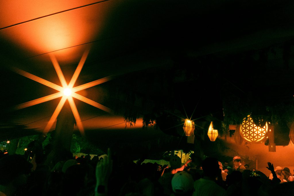 Voodoo Village Festival 2024, light sounds and rigging for stages Forest, shelter, Oracle, Yard, Observatory and site by Phlippo Productions