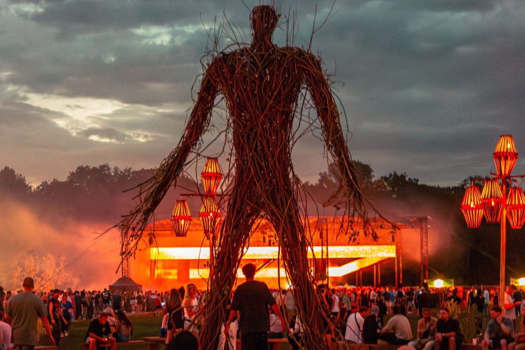 Voodoo Village Festival 2024, light sounds and rigging for stages Forest, shelter, Oracle, Yard, Observatory and site by Phlippo Productions