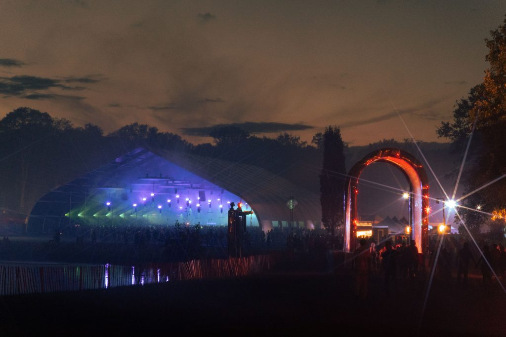 Voodoo Village Festival 2024, light sounds and rigging for stages Forest, shelter, Oracle, Yard, Observatory and site by Phlippo Productions