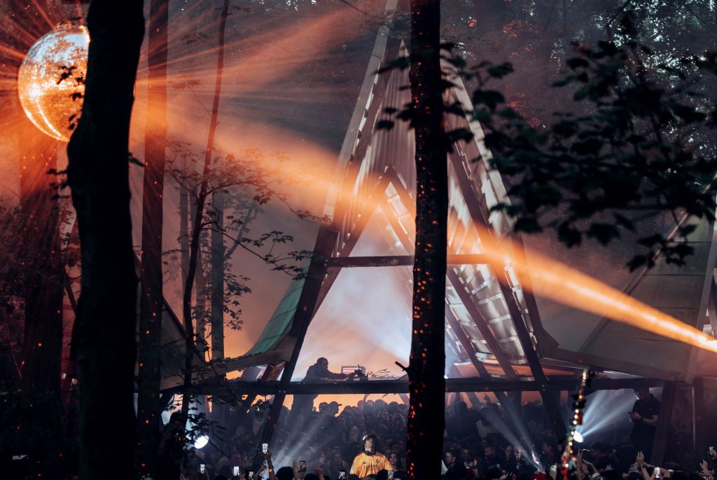 Voodoo Village Festival 2024, light sounds and rigging for stages Forest, shelter, Oracle, Yard, Observatory and site by Phlippo Productions