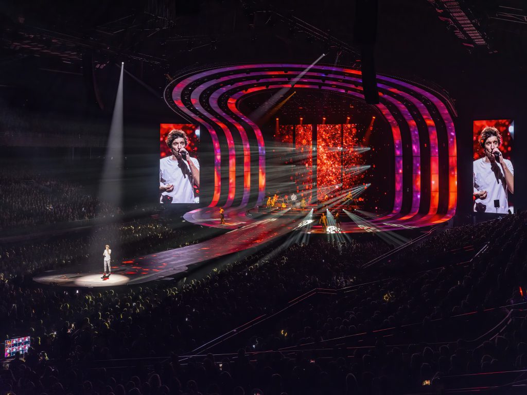 Clouseau 40 Koen Kris Wauters at Sportpaleis Antwerp, shows, Dutch hits december 2024, januari 2025 lights by Phlippo, Picturesk