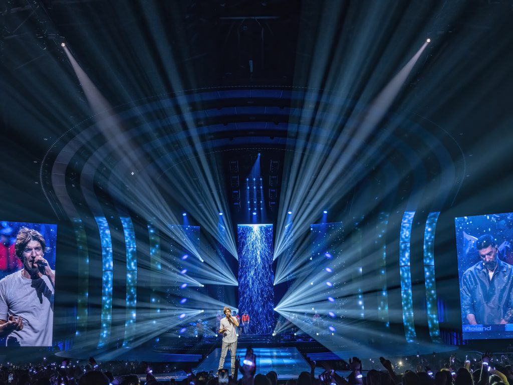 Clouseau 40 Koen Kris Wauters at Sportpaleis Antwerp, shows, Dutch hits december 2024, januari 2025 lights by Phlippo, Picturesk