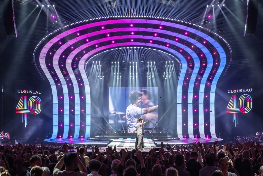 Clouseau 40 Koen Kris Wauters at Sportpaleis Antwerp, shows, Dutch hits december 2024, januari 2025 lights by Phlippo, Picturesk