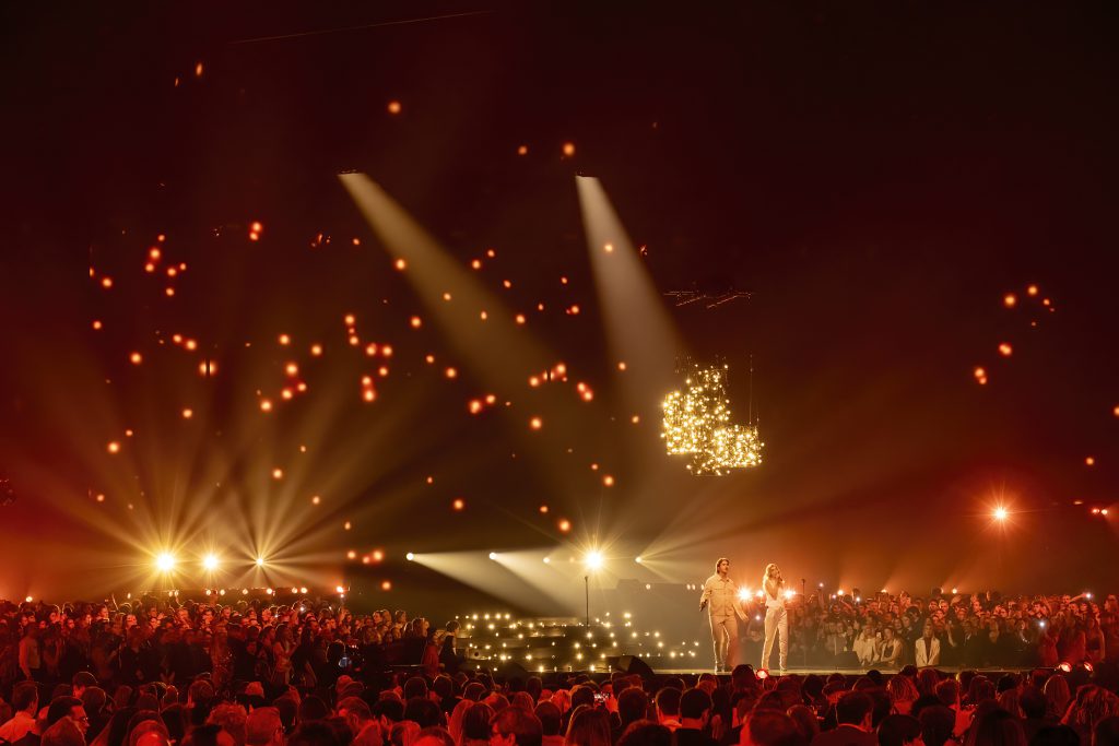 MIA Music Industry Awards Belgium Sportpaleis broadcast live on VRT 1 january 2025 Pics by Frank Lambrechts light design Painting with Light, lights by Phlippo Productions