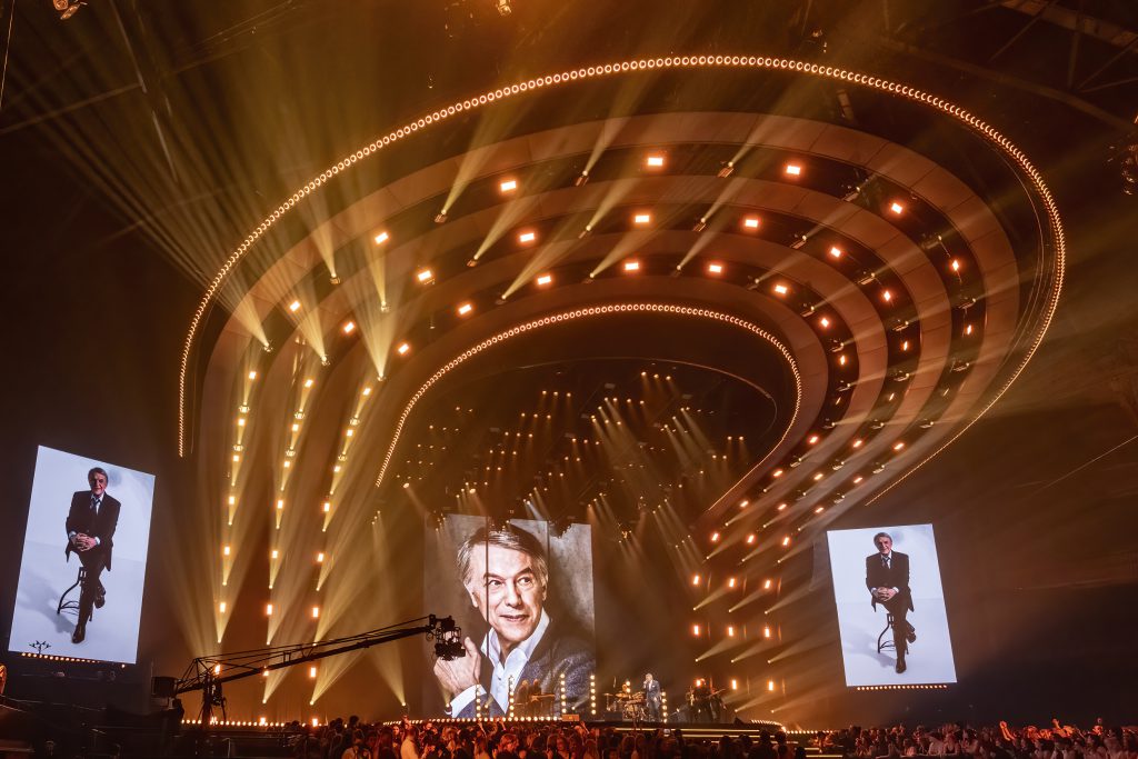 MIA Music Industry Awards Belgium Sportpaleis broadcast live on VRT 1 january 2025 Pics by Frank Lambrechts light design Painting with Light, lights by Phlippo Productions Adamo