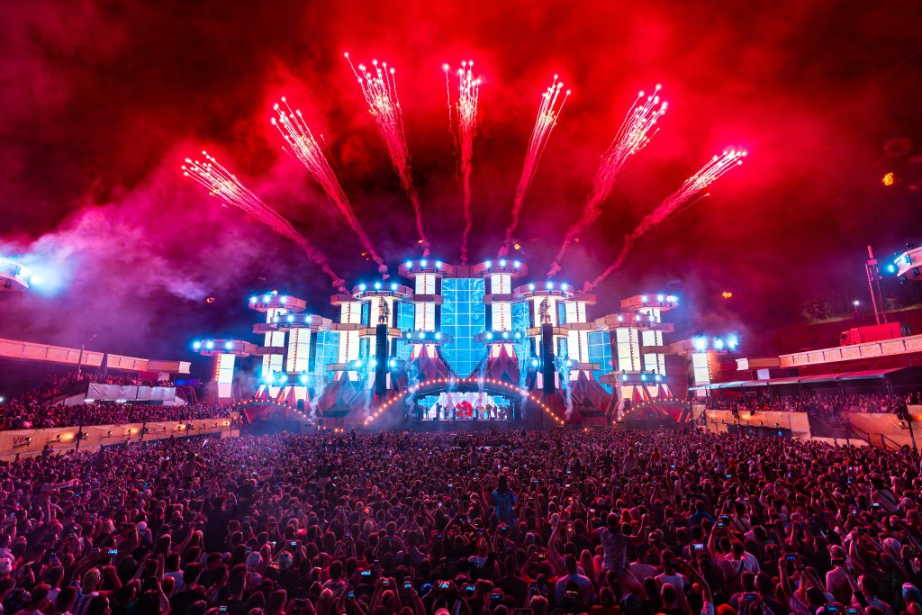 Electric Love Festival ELF Salzburg Austria 2025 our crew delivered light, audio and rigging for the Hard Dance Valley stage and light and rigging for the main stage, Phlippo Productions, Revolution event