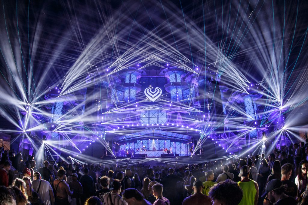 Electric Love Festival ELF Salzburg Austria 2025 our crew delivered light, audio and rigging for the Hard Dance Valley stage and light and rigging for the main stage, Phlippo Productions, Revolution event